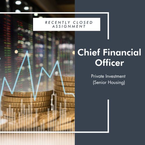 Chief Financial Officer - Senior Housing